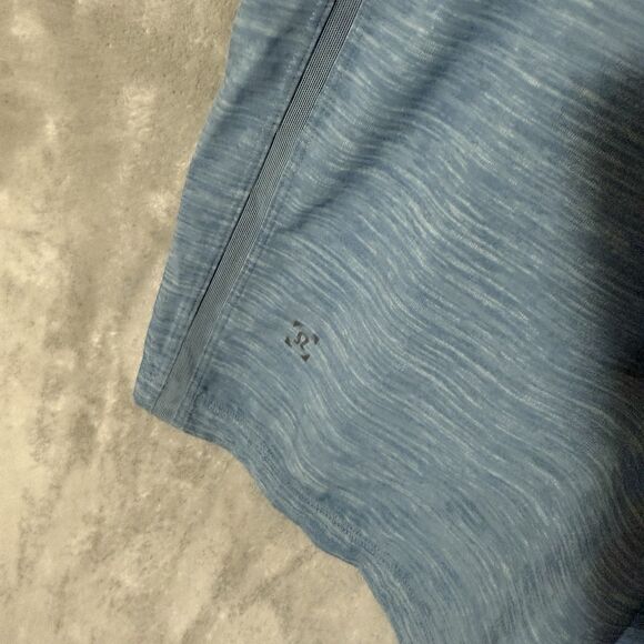 Lululemon Pace Breaker Shorts Lined XL Mens Light Blue Stretch Running M7AAYS - Picture 9 of 9